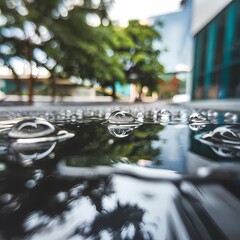 water rain drop drops transparent rainy droplets glass effect