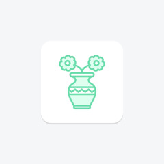 Vase Tree, vector, pixel perfect, illustrator file