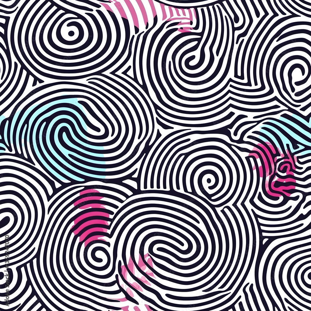 Poster abstract swirl pattern background
