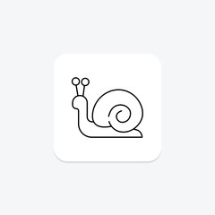 Snail, vector, pixel perfect, illustrator file