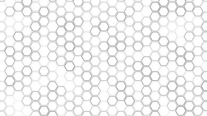 Abstract cube hexagon shape background. Vector banner design. geometric hexagon minimal grid graphic pattern background.