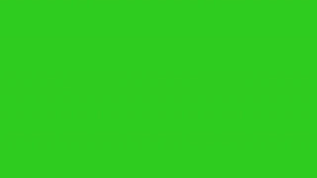 muzzle flash green screen font view