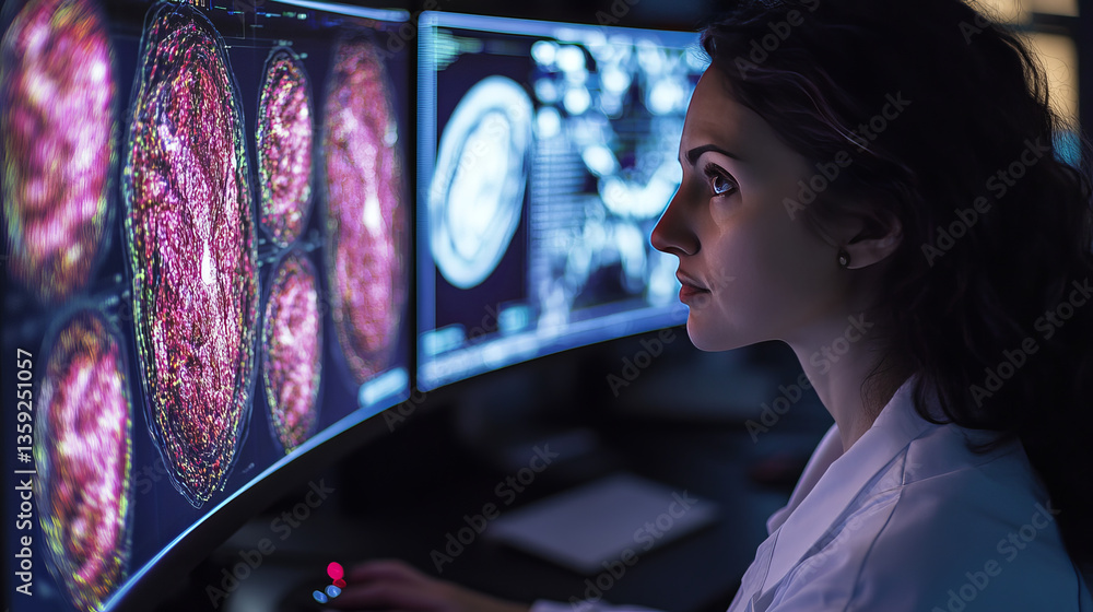 Aufkleber brain and mind. big data analysis. artificial intelligence framework developed by a neural network. 