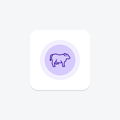 Cattle, vector, pixel perfect, illustrator file