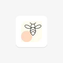 Bee, vector, pixel perfect, illustrator file
