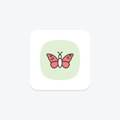 Butterfly, vector, pixel perfect, illustrator file