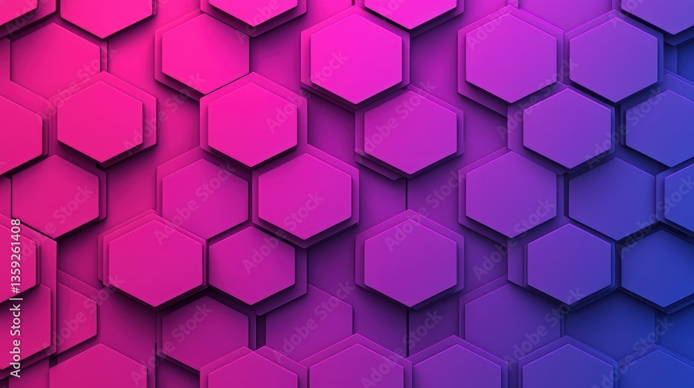 Poster abstract texture concept. geometric abstract texture with layered transparent hexagons