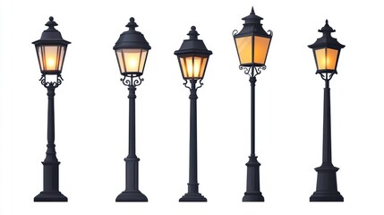 Vintage street lamps (3)