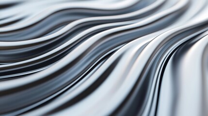 Obraz premium Abstract Texture concept. Metallic liquid texture with glossy mirror like reflection