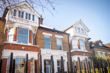 Fototapeta premium LONDON- Residential property in an affluent area of south west London