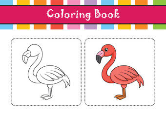  Elegant American Flamingo Bird Artwork
