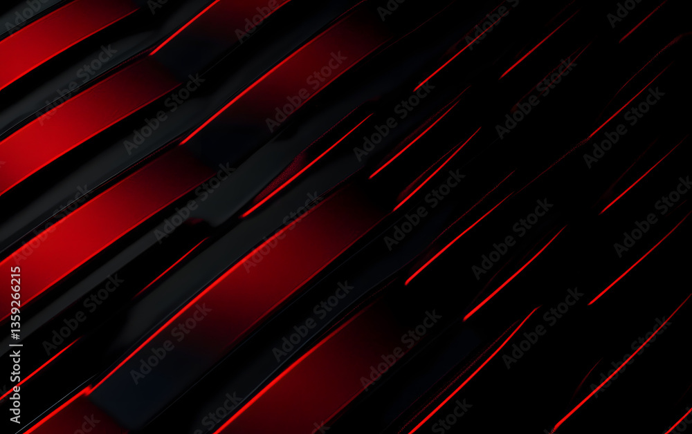 Poster abstract red and black are light pattern with the gradient is the with floor wall metal texture soft