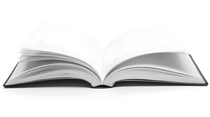 Obraz premium open book on white background
