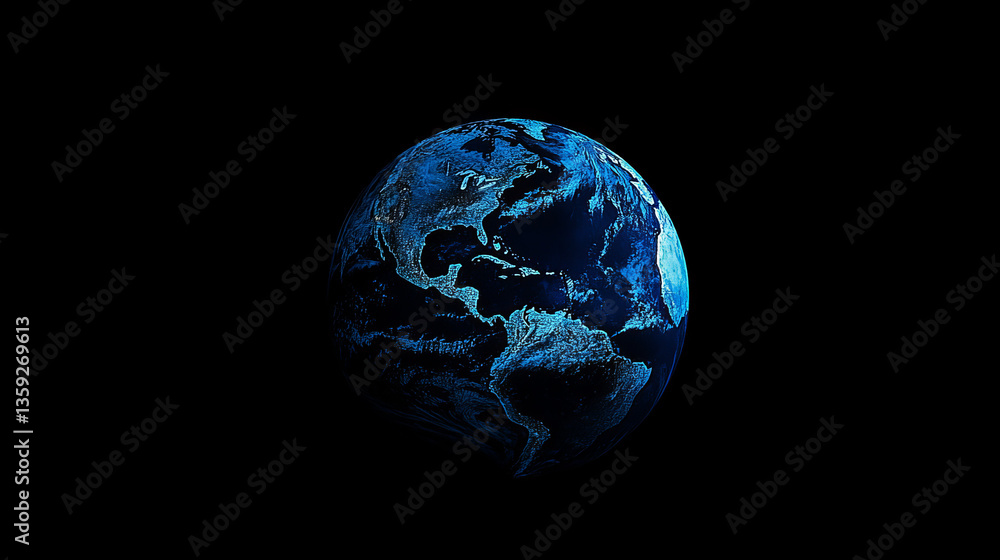 Poster vector illustration global network sphere computer security danger of hacking vulnerable objects pro