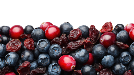 Vibrant Berry Mix: A mouthwatering assortment of colorful berries, freshly gathered and arranged in a close-up, capturing the essence of natural goodness and health. 