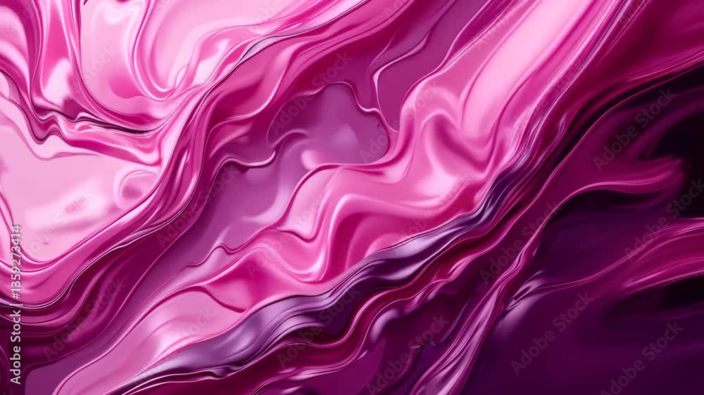Poster abstract flowing magenta and violet color gradient background