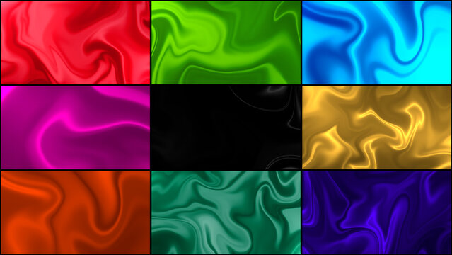 Colorful Liquid Backgrounds