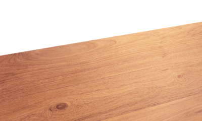 View of wood or wooden table top corner PNG transparent.