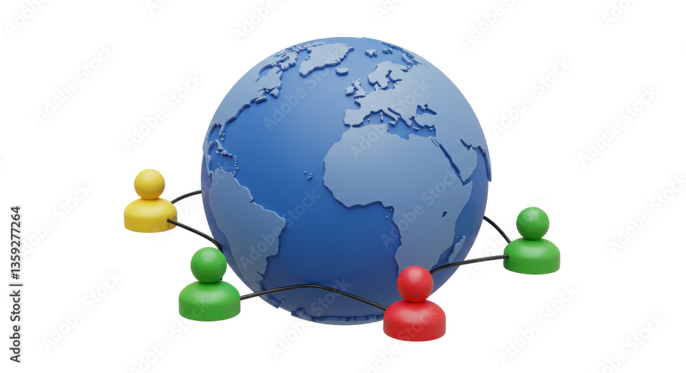 Poster isolated networking communication