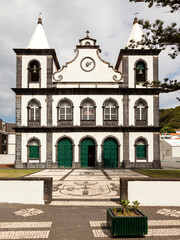 Obraz premium Church of Nossa Senhora das Angústias or Our Lady of Anguish, Horta, Faial island, Azores