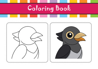  Detailed Black-Headed BerryEater Depiction