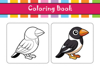  Vibrant Black-Spotted Barbet Artwork