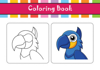 Charming Blue-Throated Macaw Bird Representation