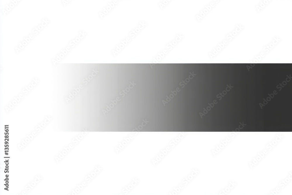 Poster a black and white line with a grayish color. simple, elegant gradient background in gray tones, prov