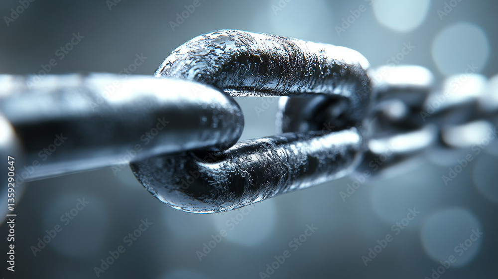 Aufkleber blockchain technology. concept of cyberspace of future. information block in global network. 3d illu