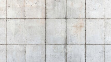 Fototapeta premium Concrete Texture concept. Aged and weathered urban concrete texture with a layered grid pattern long title A high detail image of an aged and gritty urban concrete