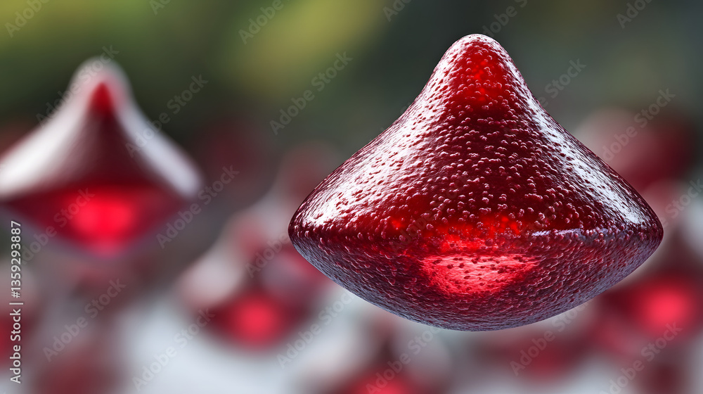 Poster droplet's macro view: a captivating macro view showcases a mesmerizing formation, inviting you to di