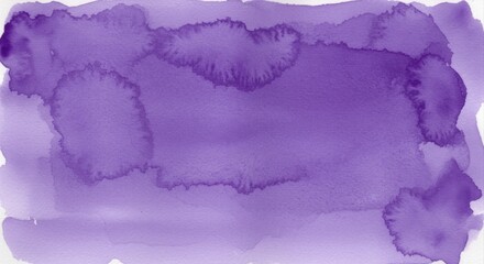 Naklejka premium Purple watercolor texture background.