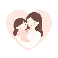 Mother's Day, mother's love for her child