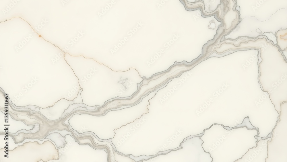 Aufkleber A Close-Up view of an abstract marble texture featuring swirling veins. The surface showcases the intricate patterns of natural stone, evoking a sense of luxury and sophistication.