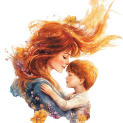 Mother's Day, mother's love for her child