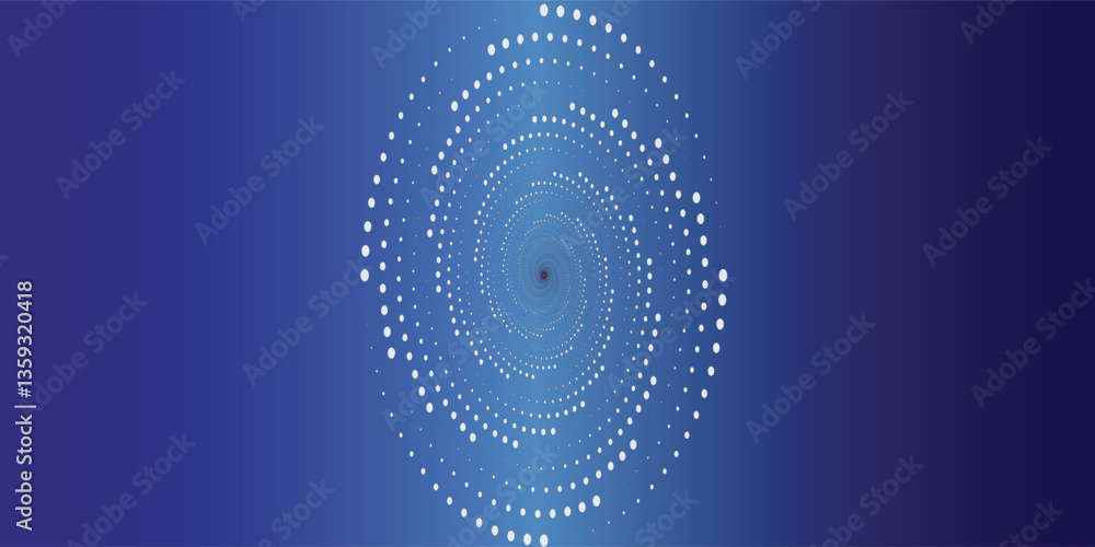 Poster halftone dots in circle form. round logo . vector dotted frame . design element