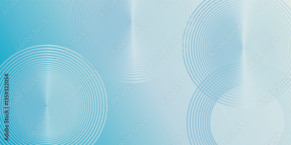 Poster gradient abstract background with circular line patterns. vector illustration.