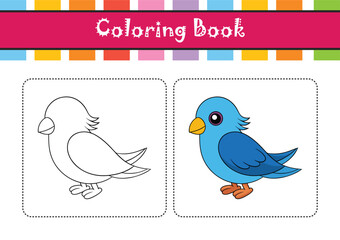  Elegant Cyanerpes Caeruleus Bird Vector