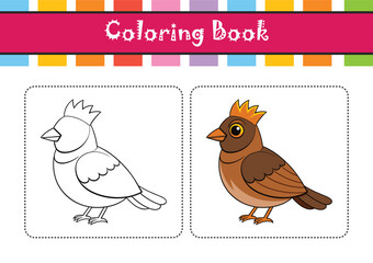  Vibrant Golden-crowned Sparrow Artwork