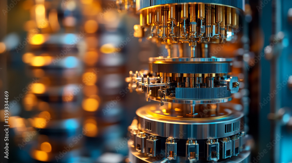 Poster information blocks in the data stream. big data concept. quantum computer. nanotechnology of the fut