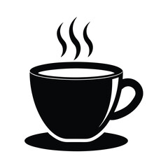 cup of coffee vector silhouette