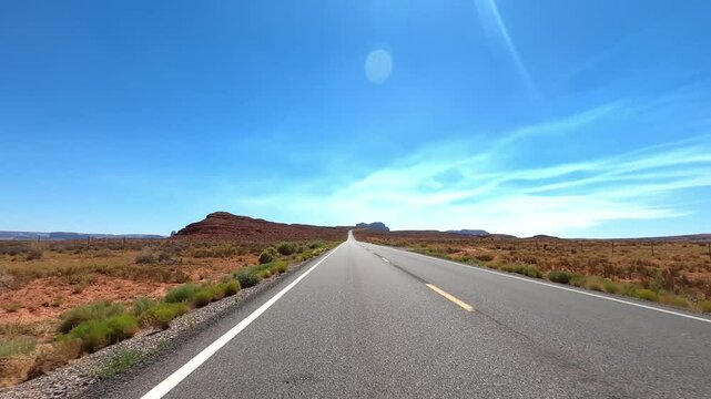 Utah Driving 0169 Monument Valley Forest Gump