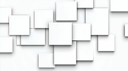 Abstract white monochrome vector background for design brochure, website, flyer. Geometric white wallpaper for certificate, presentation, landing page