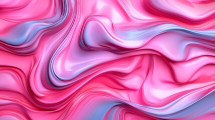 Obraz premium Sleek pink and purple abstract silk texture background, modern design, luxurious elegance concept