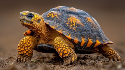 Fototapeta premium Tortoise in profile