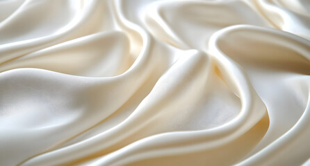 Obraz premium Abstract luxury white fabric texture for design backdrop. fabric for background.