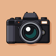 dslr camera vector