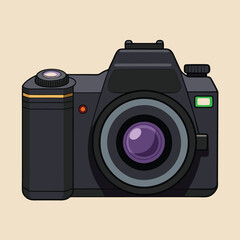dslr camera vector