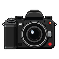 dslr camera vector