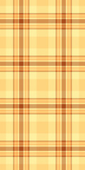 Warm, pastel yellow and orange plaid pattern.  Perfect for autumnal designs, textiles, and website backgrounds.